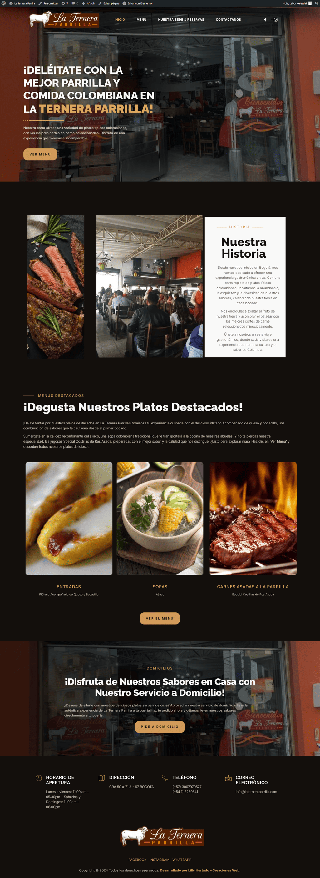La Ternera Parrilla – Restaurante